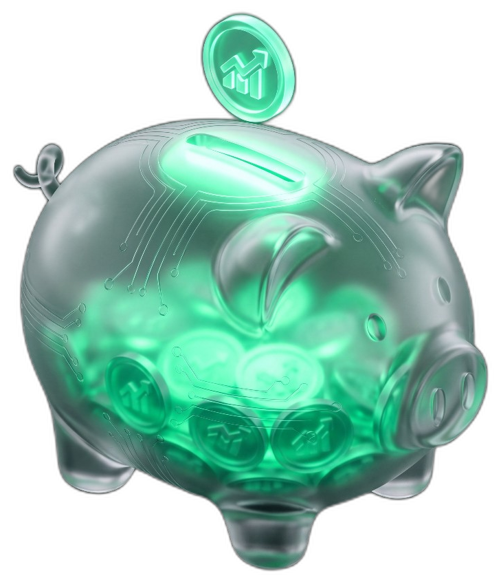 3D-Illustration: Smarte Kostenoptimierung